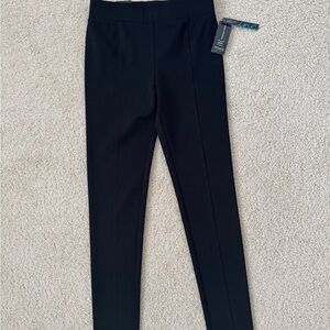 INC brand NWT black stretch leggings SIZE 4